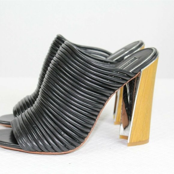 Rachel Zoe Seneca Tube Strap Mules Sandals - Picture 2 of 11